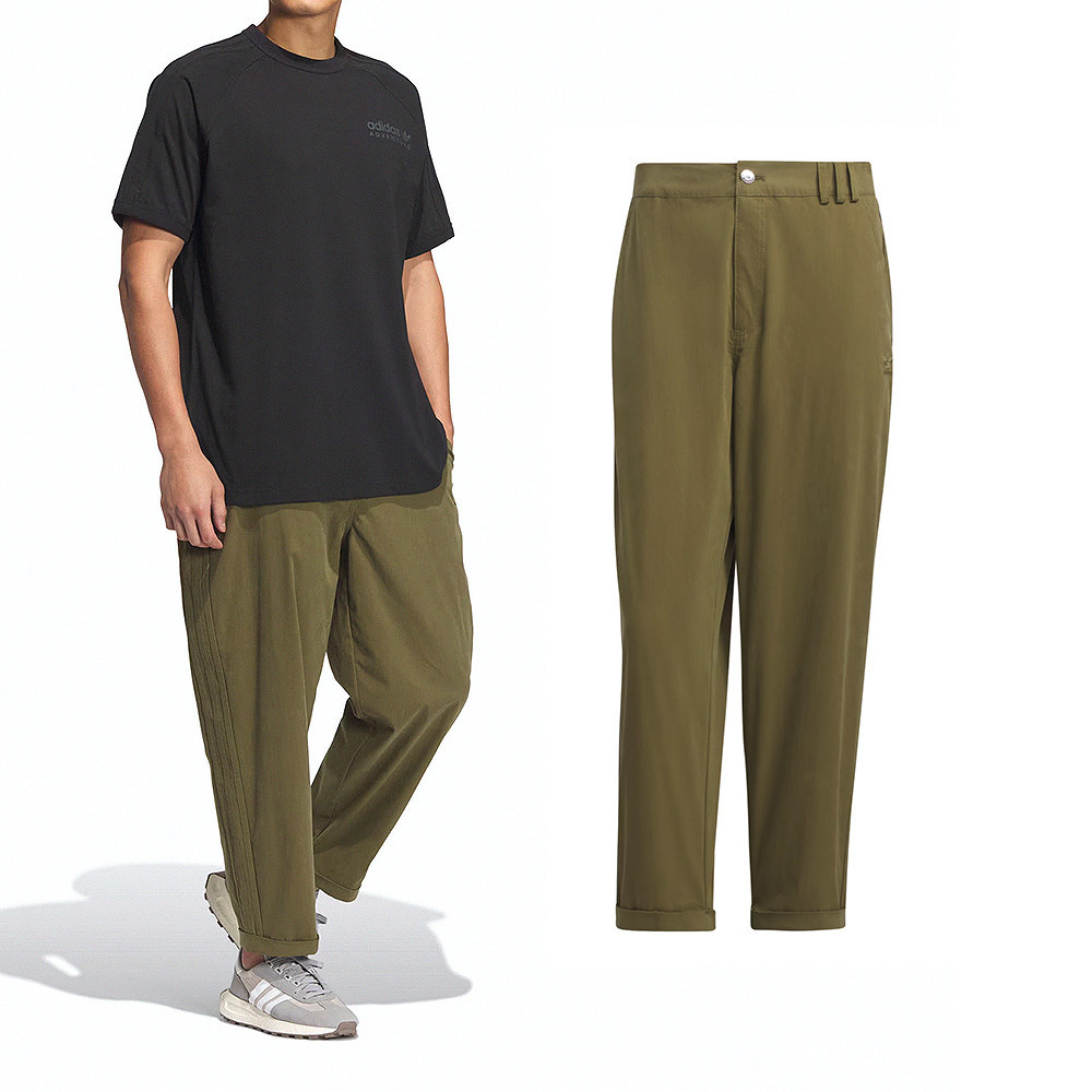 Adidas CLS ST PANTS M 男 綠 愛迪達 三葉草 運動 休閒 長褲 IW6295 | 蝦皮購物