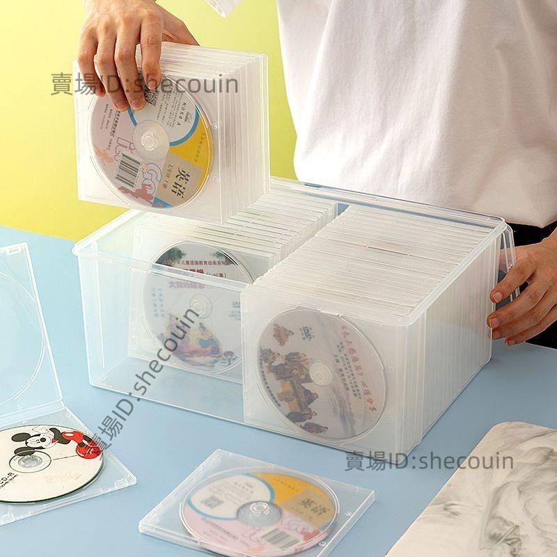 CD收納盒 cd 收納盒 家用dvd光碟碟片光盤漫畫專輯整理ps4收納箱cd盒收藏⚡️活動價 | 蝦皮購物