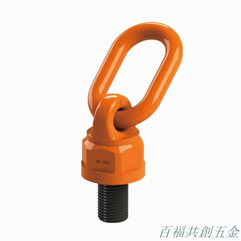 新品 360度萬向旋轉吊環螺絲吊耳吊點模具鴨嘴起重高強度吊裝環吊具M24 可開票 | 蝦皮購物
