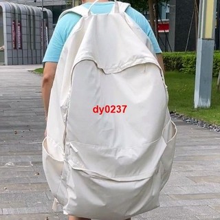 lT*热卖*(請詳詢客服唷)可背人超大號大容量雙肩包加厚防水尼龍布搞怪抖音快手同款大背包 | 蝦皮購物