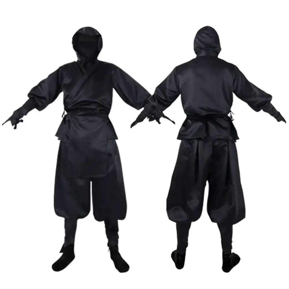 【免運】日本黑忍者cos服 萬聖節演出服 男士闇黑刺客夜行衣武士服 cosplay 角色扮演 萬聖節cos服 | 蝦皮購物