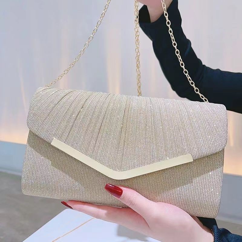 可可潮流店 時尚手拿包 信封包 氣質晚宴包 禮服宴會包 婚禮旗袍包包 晚宴包 手拿包 鏈條包 金色手拿包 | 蝦皮購物