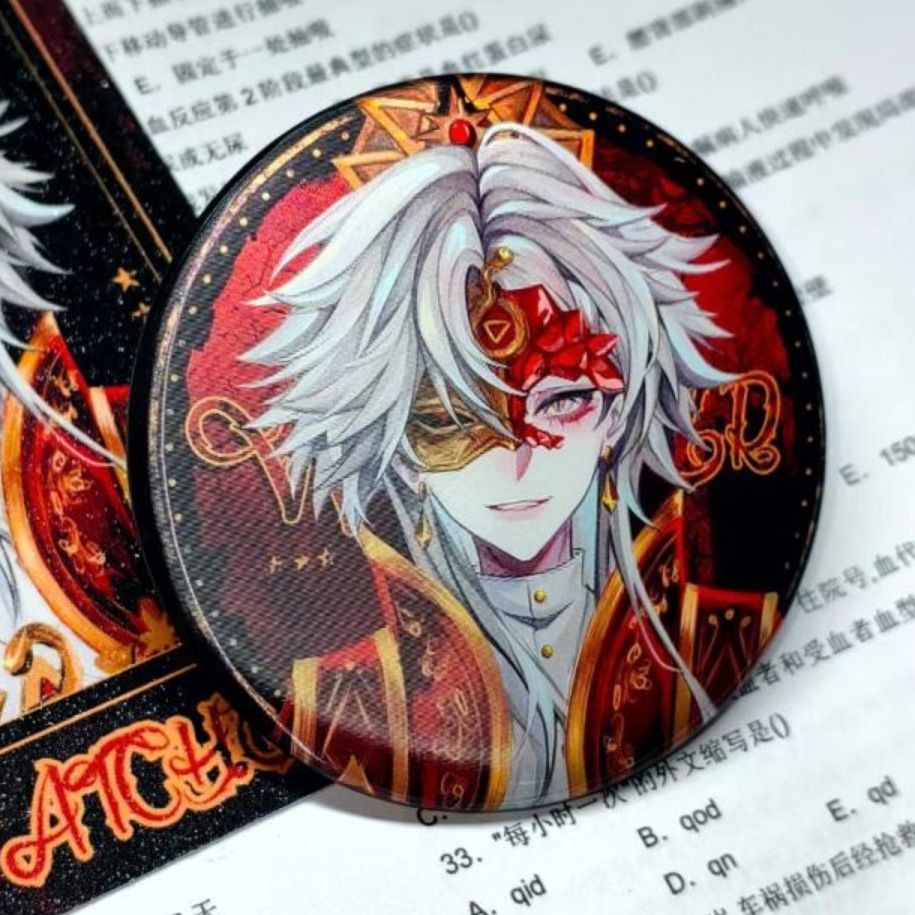 【光柵變化徽章】第五人格週邊守夜人伊塔庫亞衕人自製光柵吧唧 | 蝦皮購物
