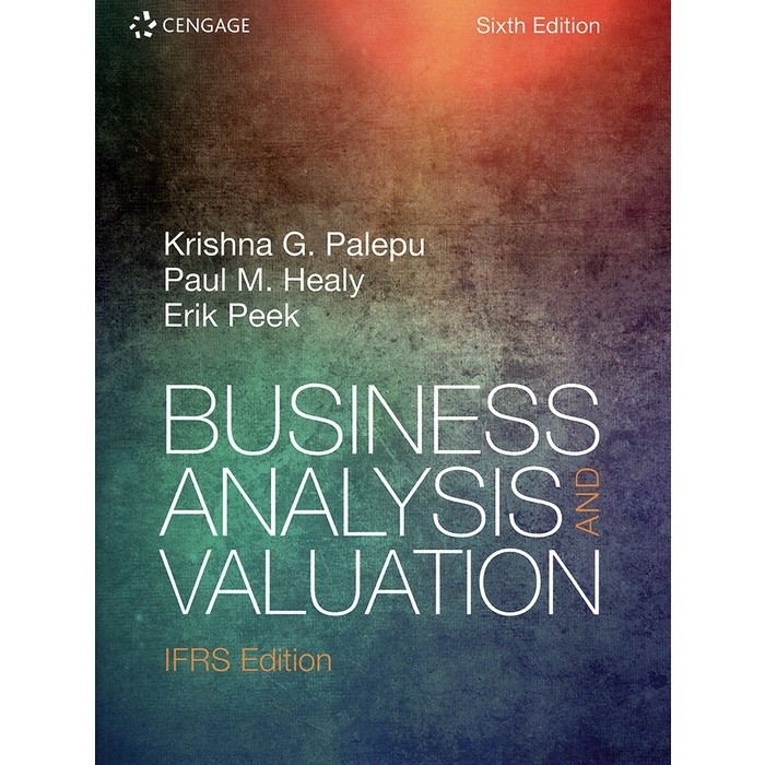 Amazon.com: Business Analysis and Valuation: IFRS