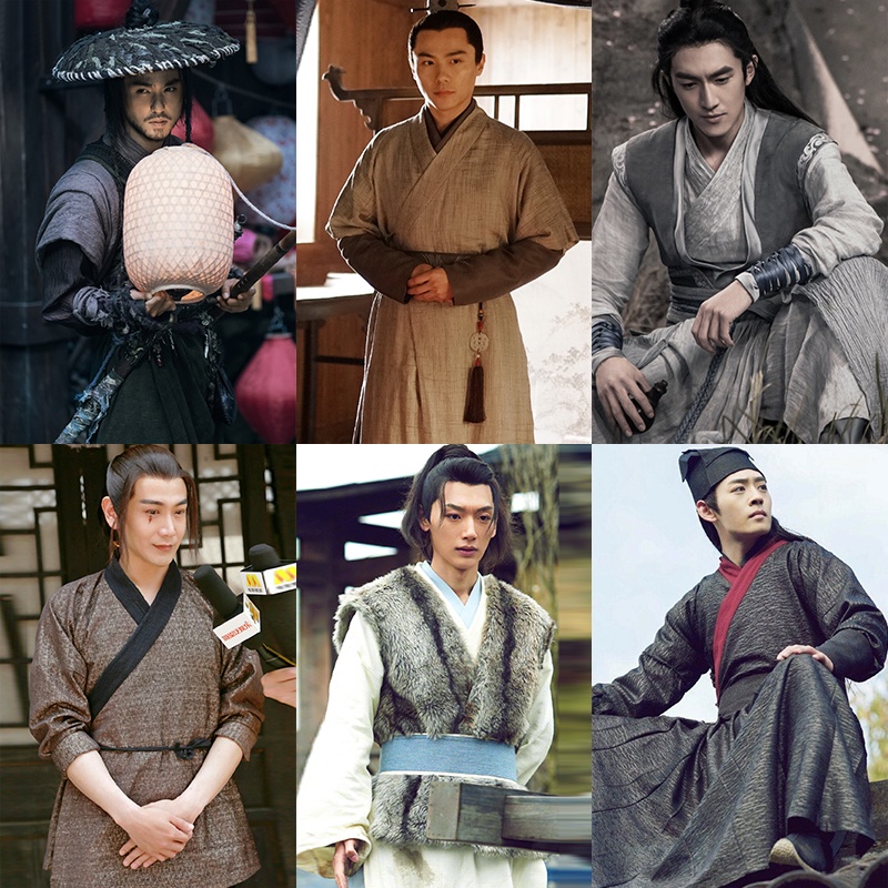 ★古裝cosplay★影視古裝古代俠客服男劍客刀客古裝破舊棉麻男古裝群演門派古裝 | 蝦皮購物