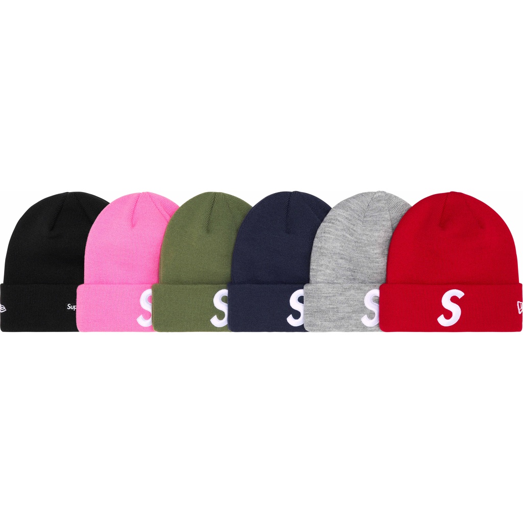 Supreme New Era S Logo Beanie Black - FW23 - US