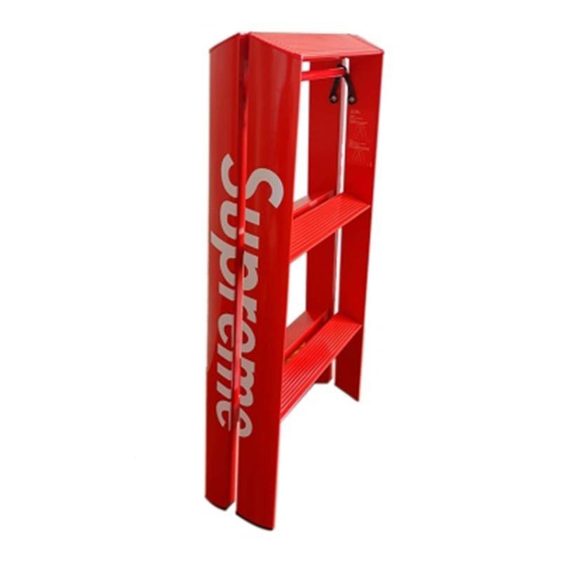 可開發票衕款supreme 18fw step ladder聯名梯子室內折疊梯傢用攝影人字