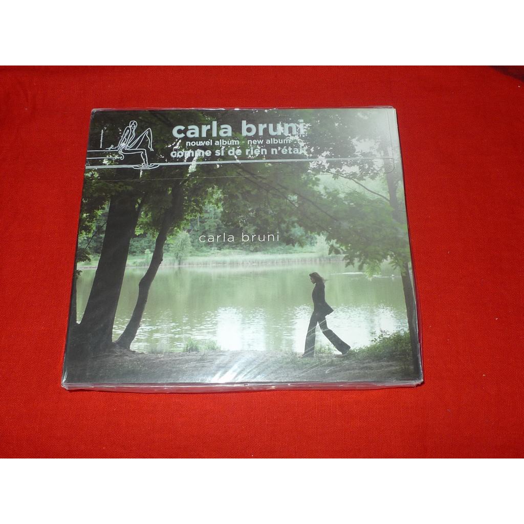 正版CD《卡拉布妮》同名專輯 ／Carla Bruni Comme Si De Rien N