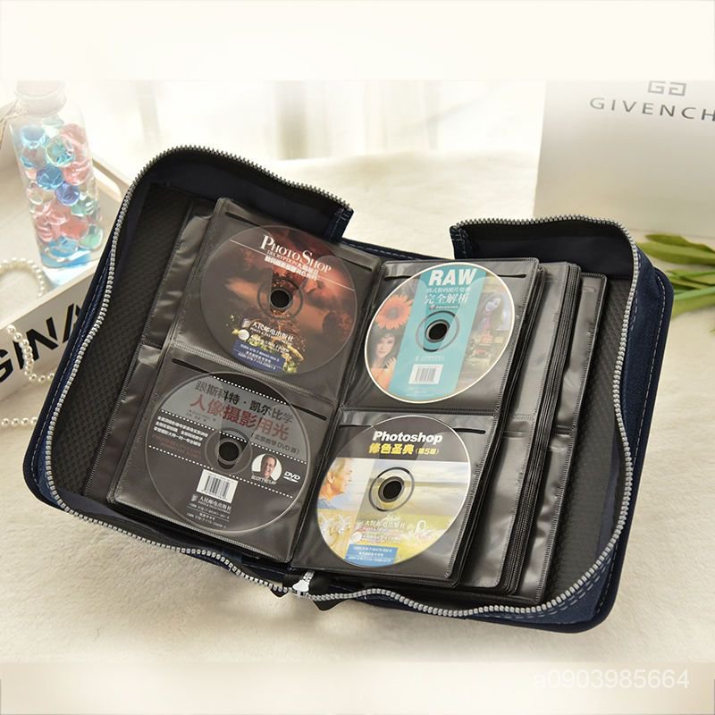 【新品特惠】牛仔布車載cd收納包 CD包 光盤包 收納盒 CD碟片夾包 CD套 創意DVD包 CD袋 CD收納包 | 蝦皮購物