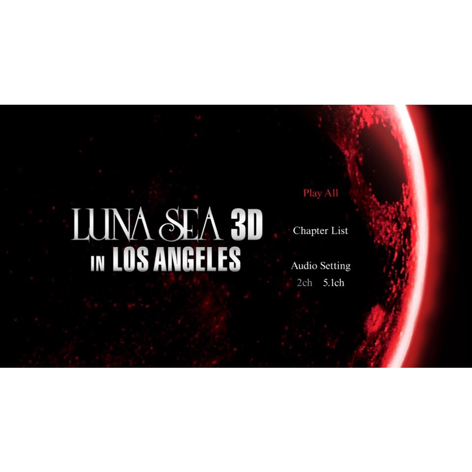 LUNA SEA 3D IN LOS ANGELES 演唱會藍光BD | 蝦皮購物