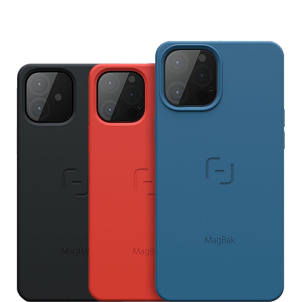 Coque MagBak Pour IPhone 12 Pro Max - Bleu Mat, Aimantée, Ouverte Jamais Utilisée