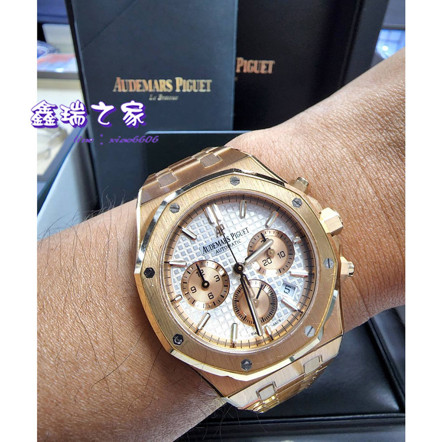 愛彼 AP錶 Royal Oak 皇家橡樹 26315 玫瑰金 20年 99新 38MM 15500 面洽 | 蝦皮購物
