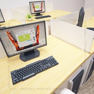 ⌘桌面隔板⌘ 辦公室桌面屏風免打孔擋板公司學生課桌書桌考試防飛沫移動隔板8290