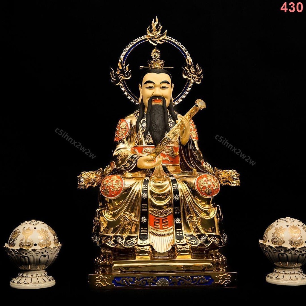 祖師三清道祖元始天尊太上老君靈寶道德天尊神像純銅鎏金59cm | 蝦皮購物