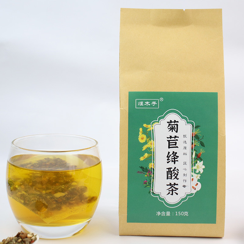 【現貨】菊苣絳酸茶 150g袋泡茶菊苣梔子茶葛根茶 降酸茶百合梔子茶 | 蝦皮購物