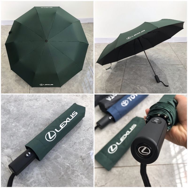 LEXUS  長傘　雨傘 ✨夢里D✨雷克薩斯原廠雨傘LEXUS適用于廣告傘定制LOGO長柄全自動