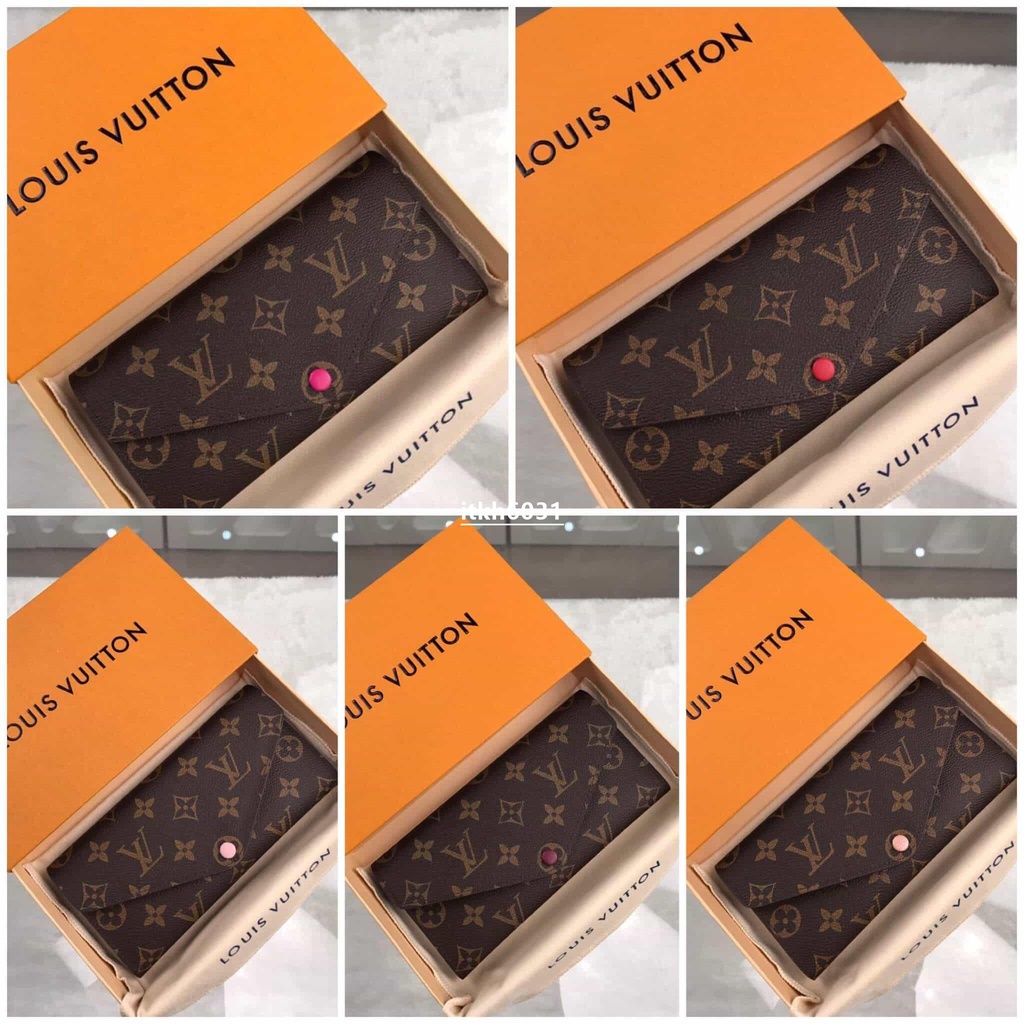 LOUIS VUITTON M41739 JOSEPHINE MONOGRAM CANVAS LONG WALLET