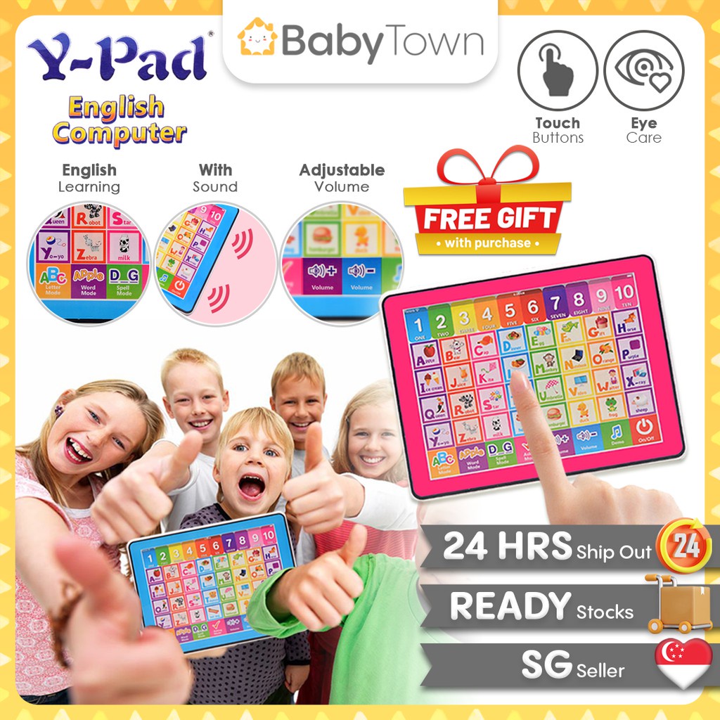 【Y-Pad】Early Learning Tablet For Kids | English Kids Ipad | | 蝦皮購物