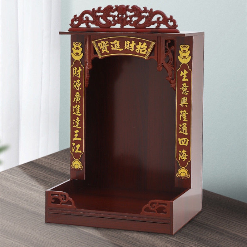 [免運保固]財神佛龕供臺傢用神位弔櫃神龕壁掛式觀音菩薩佛臺供奉桌立櫃神臺[名銓商行-神明桌子置物架] | 蝦皮購物