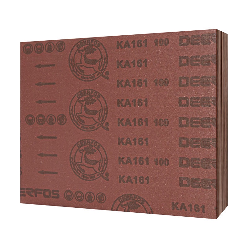 上新優選♥韓國DEERFOS鹿牌KA161砂布木工金屬打磨除銹硬布基砂紙進口沙布片 蝦皮購物