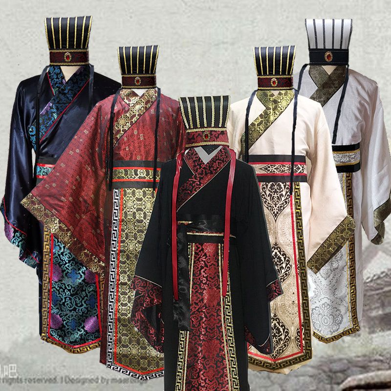 【烈焰】武俠風 古風服飾 國風古裝 男漢服 唐裝秦朝春秋戰國三國臣子官服漢朝大臣古代演出服裝 臺灣熱賣 | 蝦皮購物
