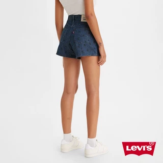 Levis Wellthread環境友善系列 80年復古高腰牛仔短褲 天然染色工藝  女 A4614-0000 熱賣單品