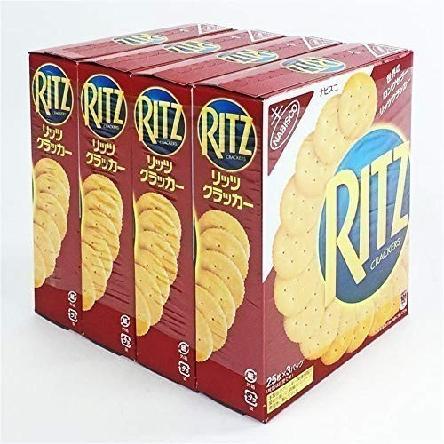 【日本直郵】Nabisco Ritz 餅乾 247g x 4 塊 | 蝦皮購物