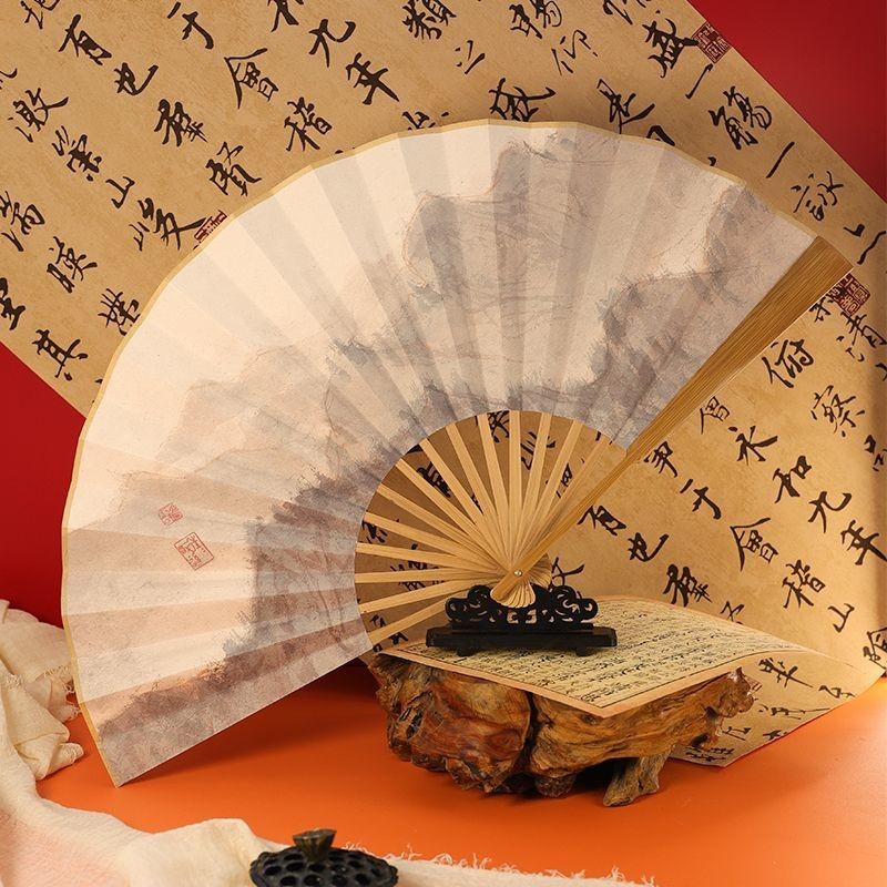 扇子 折扇 手扇 舞扇 古風扇 古典風折扇 10寸中國風折扇古風扇子折扇新中式折扇大扇子舞蹈扇錶演扇 | 蝦皮購物