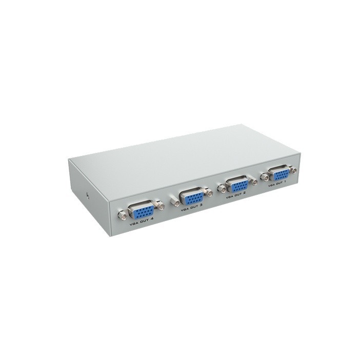 VGA 分配器 1進2出 1進4出 同屏輸出 分辨率 1920*1440 畫面分割器 支持 DDC DDC2 高清 | 蝦皮購物