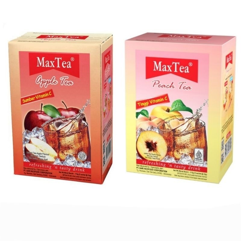 MAX TEA 風味茶(盒裝) 115g ( 5sachet x 23g ) | 蝦皮購物