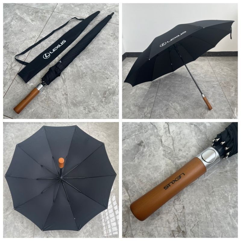 ✨夢里D✨雷克薩斯原廠雨傘LEXUS適用于廣告傘定制LOGO長柄全自動