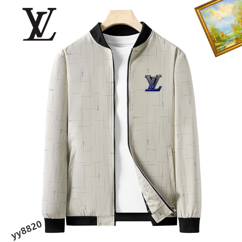 Louis Vuitton Monogram Zip-Through Cotton Hoodie 1ABJ2H, Blue, L