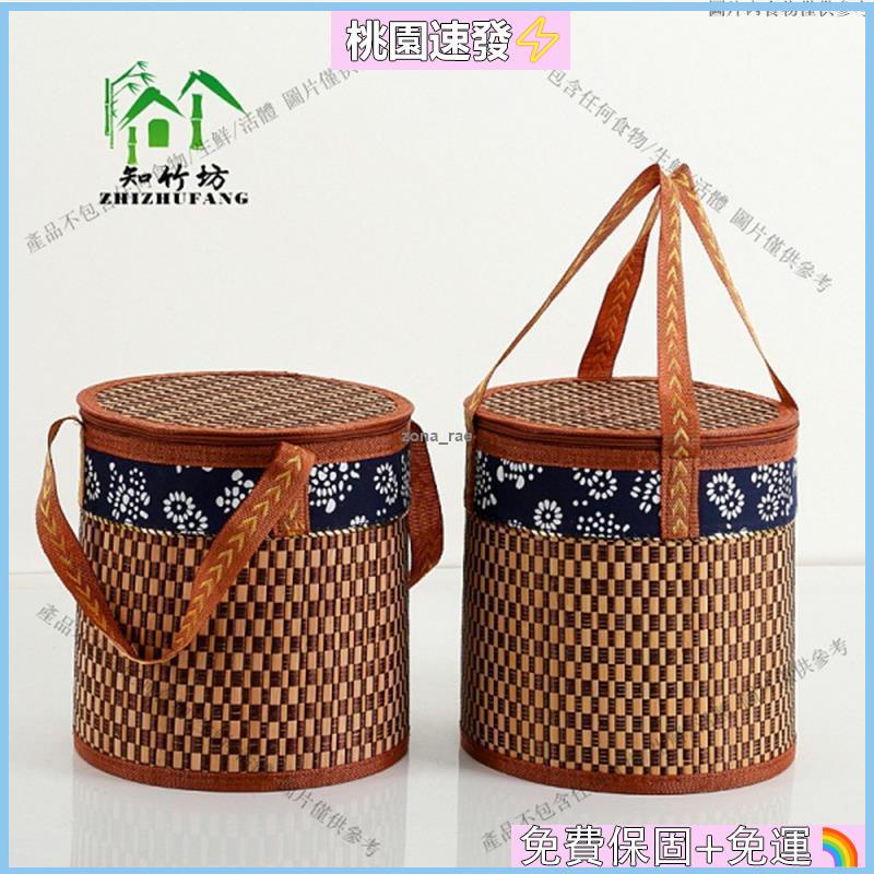 👍🏻台灣公司貨💃☂竹籃子☂ 普洱茶七子餅籃桶茶葉盒竹編小簍純手工竹籃竹筐竹製品竹編包裝籃 | 蝦皮購物