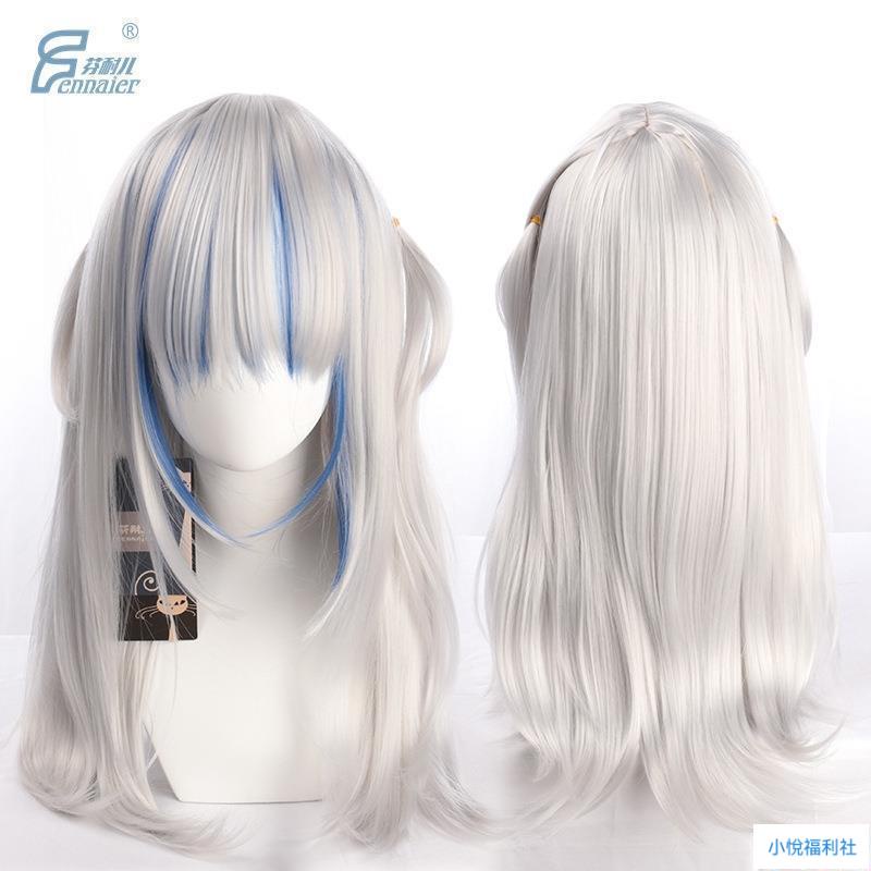 優選 動漫假發hololive Gawr Gura 噶嗚·古拉 虛擬偶像鯊魚cosplay假發 漫展 表演 cos假髮 | 蝦皮購物