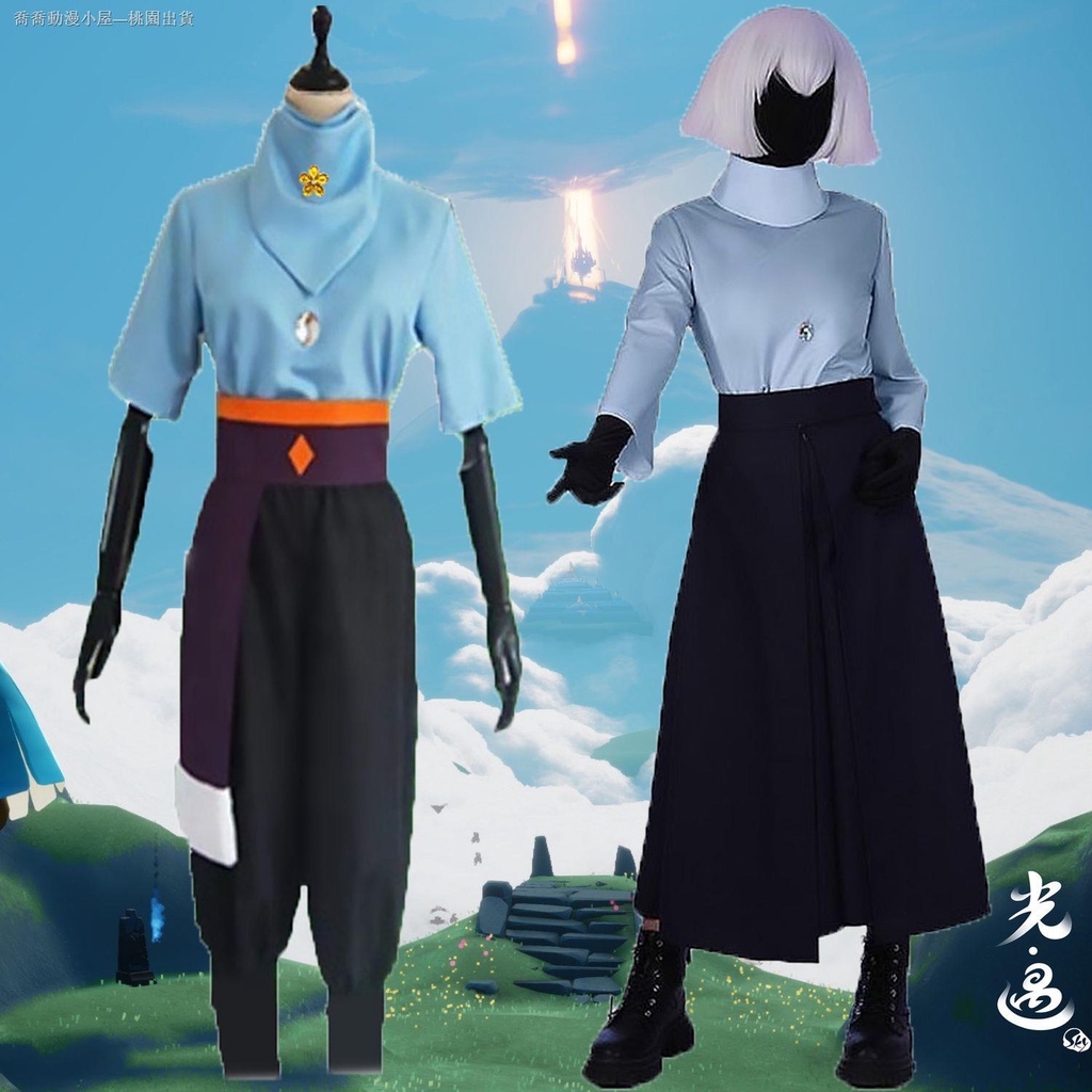 【熱賣免運】二次元 sky光遇cos服 音韻季 預言季武士褲全套劍道褲 音韻季cosplay服裝 角色扮演 動漫周邊 | 蝦皮購物