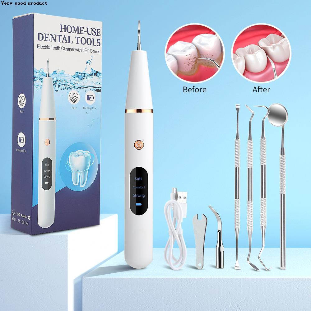 Ultrasonic Dental Scaler Electric Oral Teeth Tartar Remover | 蝦皮購物