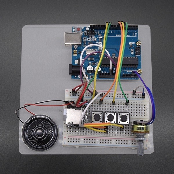 iCShop Arduino MP3 音樂播放器 DIY 套件包 UNO DFPlayer | 蝦皮購物