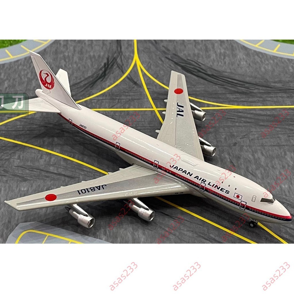低價甩賣#1:400日航JAL波音B747-100客機JA8101飛機模型合金仿真免膠分色| 蝦皮購物