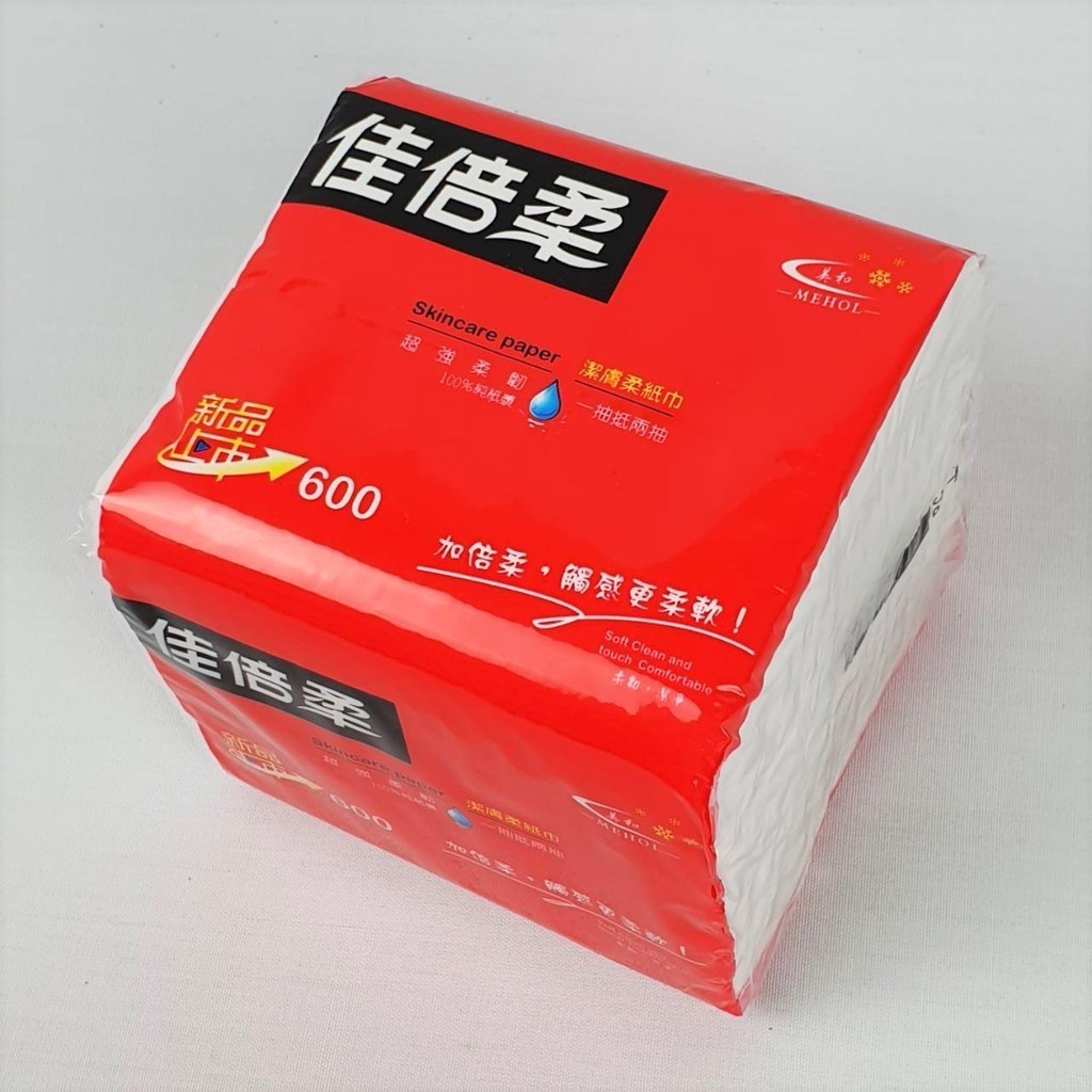 【源夏商行】[佳倍柔] 抽取式柔紙巾 300抽 | 蝦皮購物