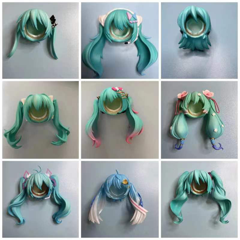 GSC初音未來魔法初音 NT 鶴音 雪初音冬木小袖 粘土人配件 | 蝦皮購物