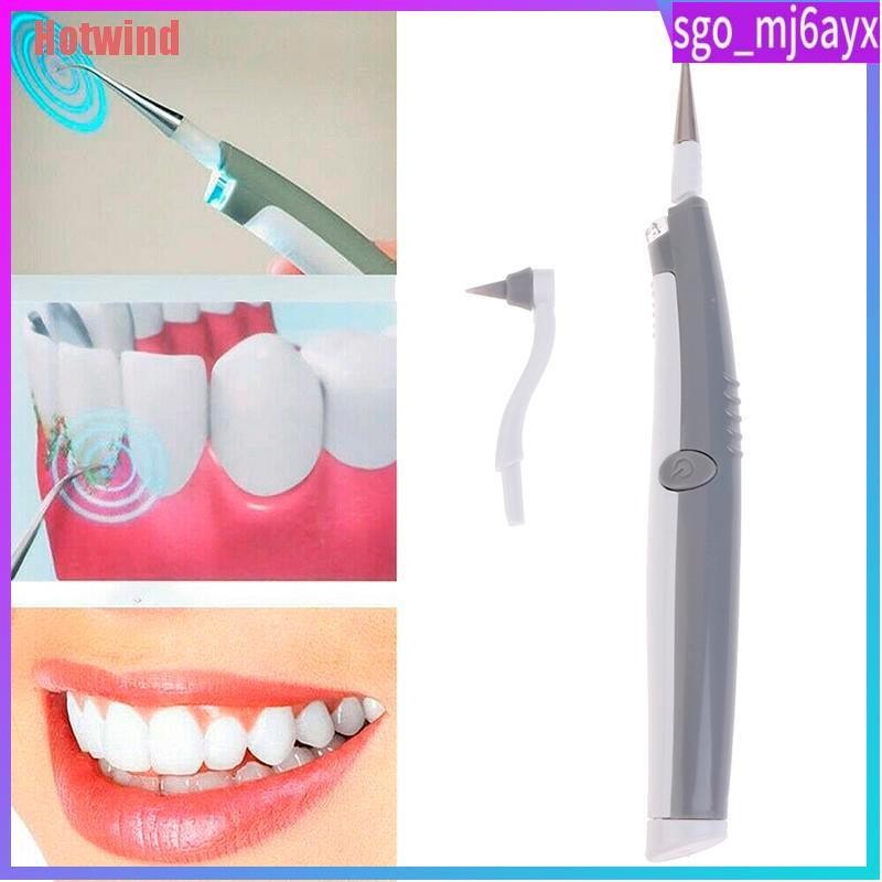Electric Ultrasonic Tooth Stain Eraser Plaque Remover Whiten | 蝦皮購物