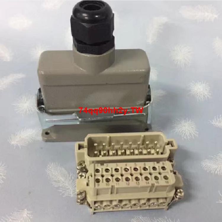 #上新#HA-016針 重載轉換連接器 HA-016-M F HDC-HE-016M F H16A-AG-LB | 蝦皮購物