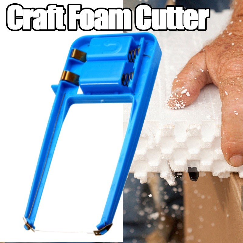 Plastic Blue Polystyrene Cutter Craft Foam Cutter DIY Hot Wi | 蝦皮購物
