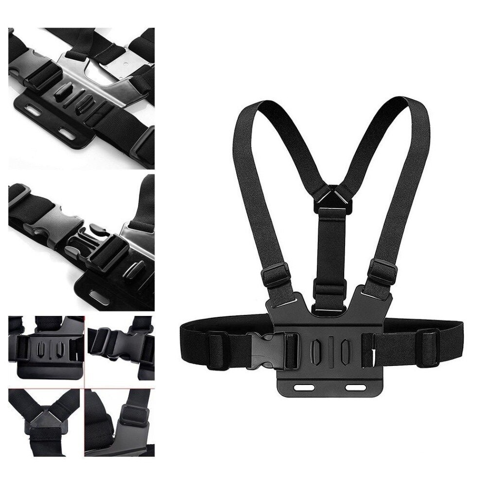 Chest Strap Mount Belt for GoPro SJ4000 Sport Cam Fix Actio | 蝦皮購物