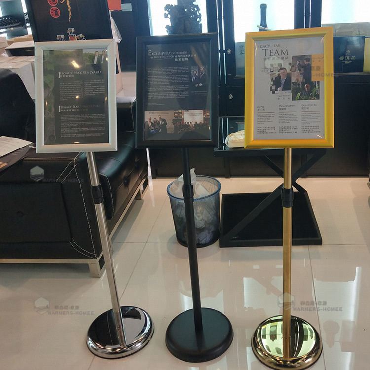 免運 不锈钢A4立牌 A3指示牌 立式廣告牌 展示架 酒店導嚮牌 POP广告牌展架 立式落地海报架 水牌美甲 學校立牌 | 蝦皮購物