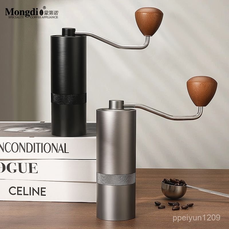臺灣出貨 Mongdio手搖磨豆機咖啡豆研磨機手磨咖啡機磨豆器手搖咖啡磨粉器 磨豆機 磨豆器 手搖磨豆器 咖啡磨豆器 | 蝦皮購物