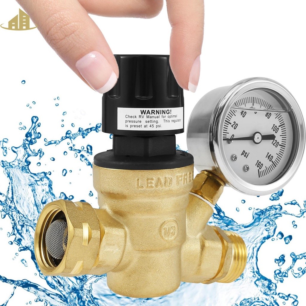 RV Water Pressure Regulator Professional Pressure Reducing V | 蝦皮購物