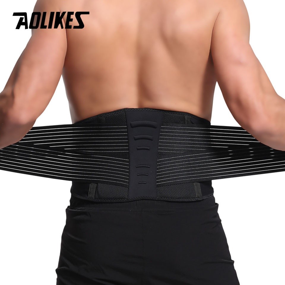 Lumbar Support Waist Back Strap Compression Springs Supporti | 蝦皮購物
