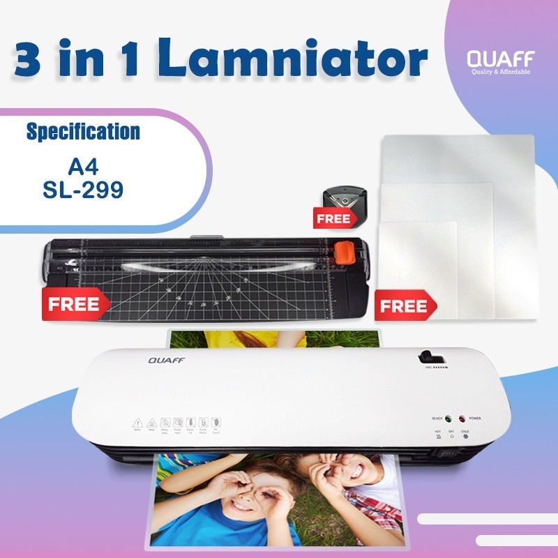 SL299 Laminating Machine A4 Laminator Machine A4 Hot and Col | 蝦皮購物