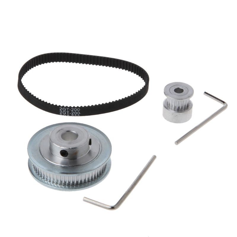 GT2 Timing Belt Closed-loop 200mm Pulley 20 Teeth and 60 Tee | 蝦皮購物